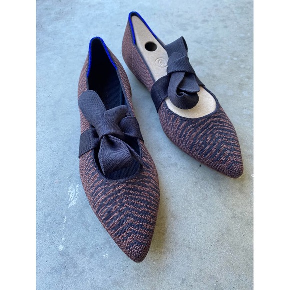 Rothy's Shoes - Rothy's Mary Jane Flats Twilight Metallic 9.5